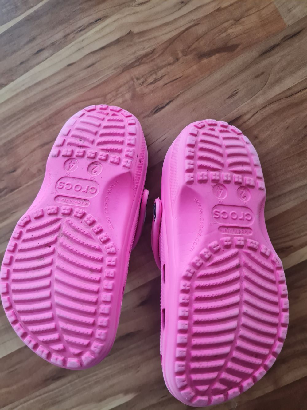 Crocs, pink, Gr. M2 W4 (Gr. 33-34), Secondhand