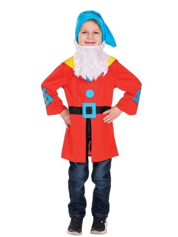 Karneval Kostüm Zwerg Wichtel, Gr. 104, Neuware