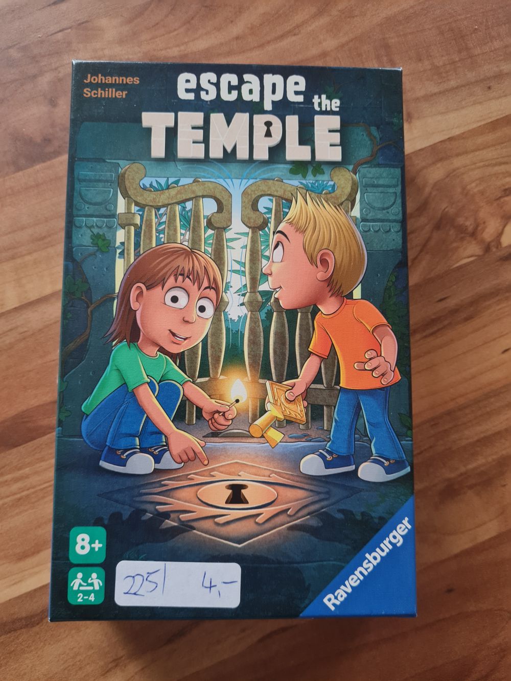 Escape the temple, Secondhand