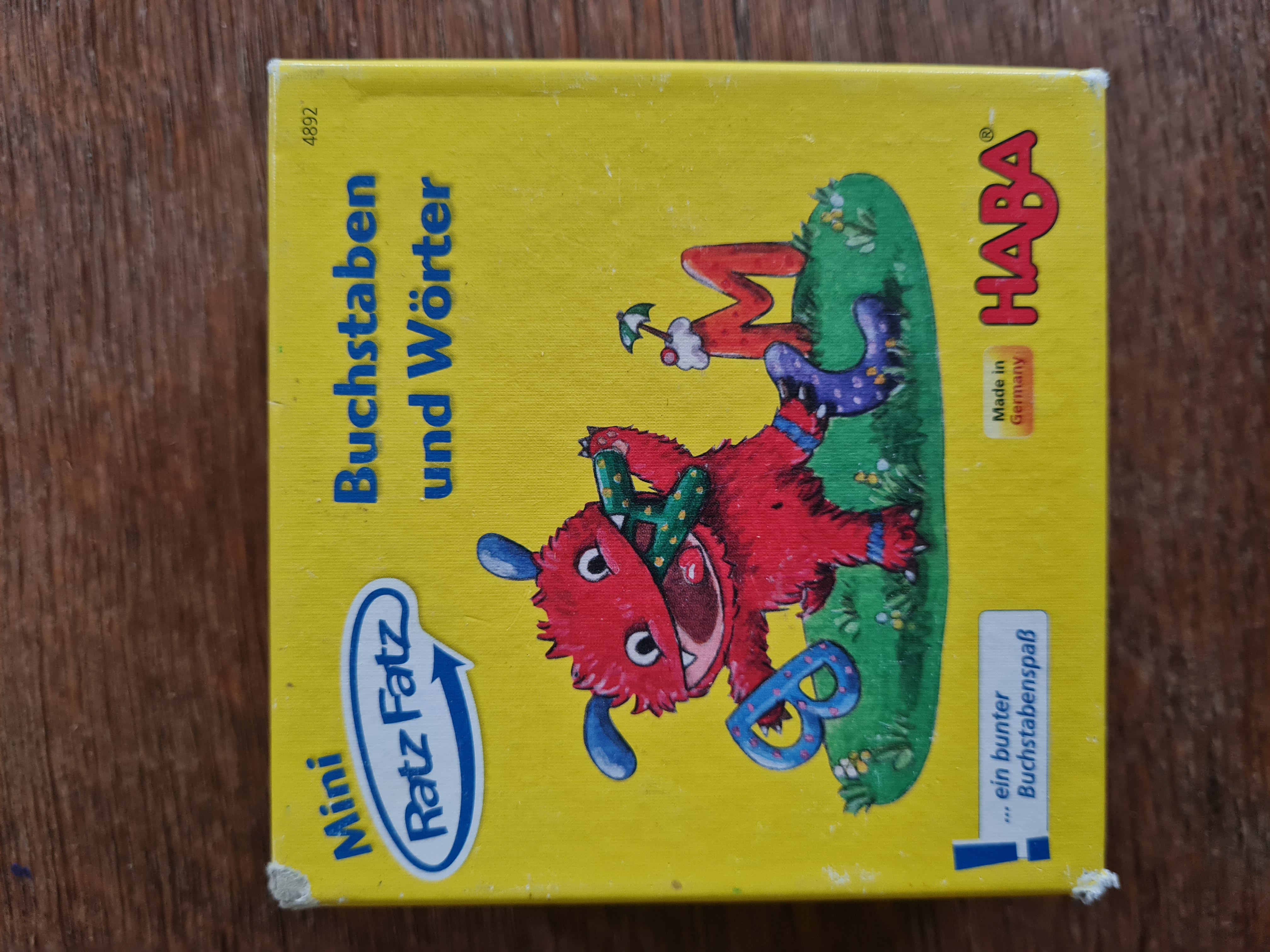 Haba Mini Ratz Fatz - Buchstaben und Wörter