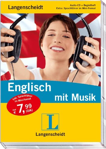 Langenscheidt Englisch mit Musik - Audio-CD mit Begleitheft und Mini-Sprachführer, Neuware