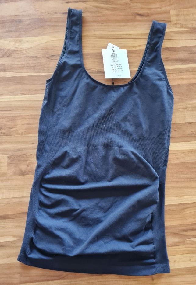 Mama licious Umstands-Tanktop, Farbe: Black Iris, One Size, Neuware mit Etikett