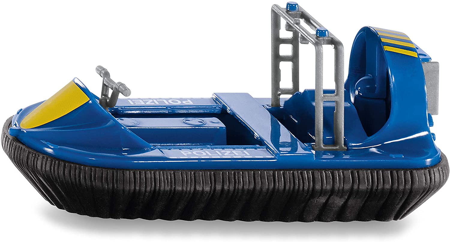 siku 0890, Hovercraft Polizei, Kunststoff, Blau/Gelb, Neuware