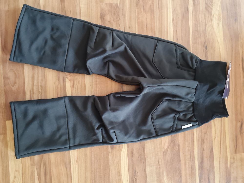 Babauba Uni-Softshellhose "Schwarz", Gr. 80, Neuware mit Etikett