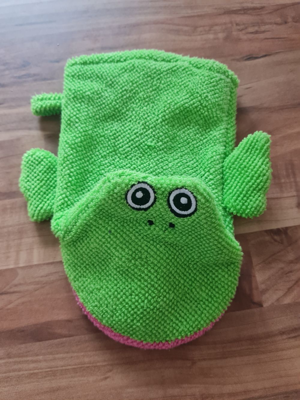 Waschhandschuh Frosch, Neuware