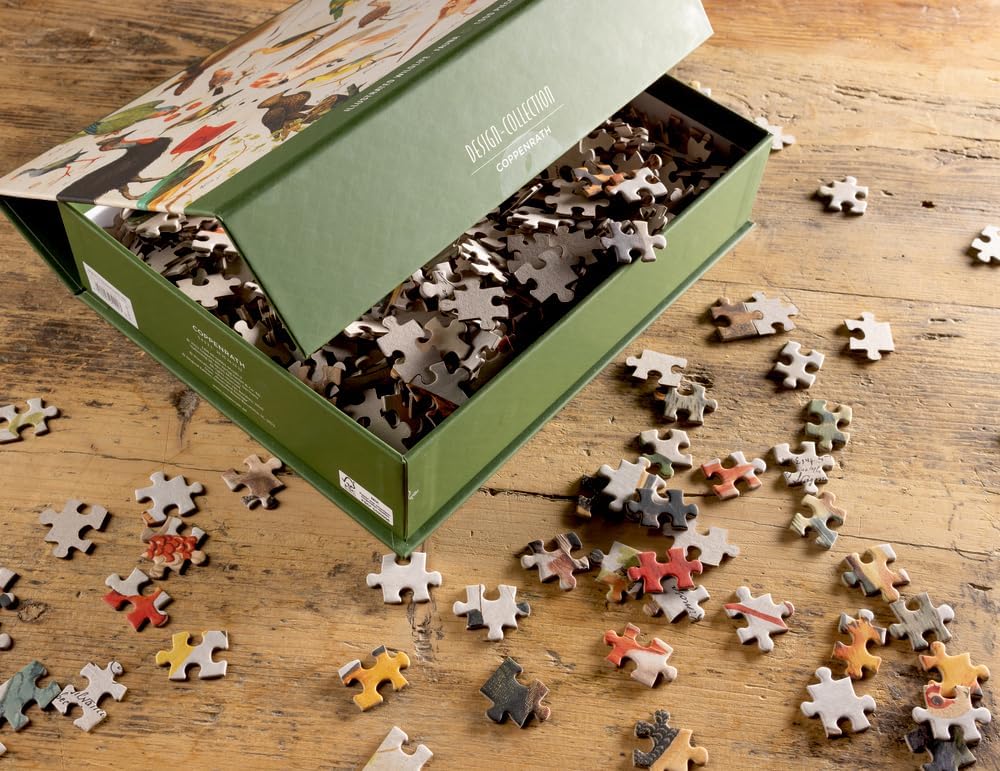 Puzzle: Illustrierte Tierwelt, 1000 Teile, Neuware