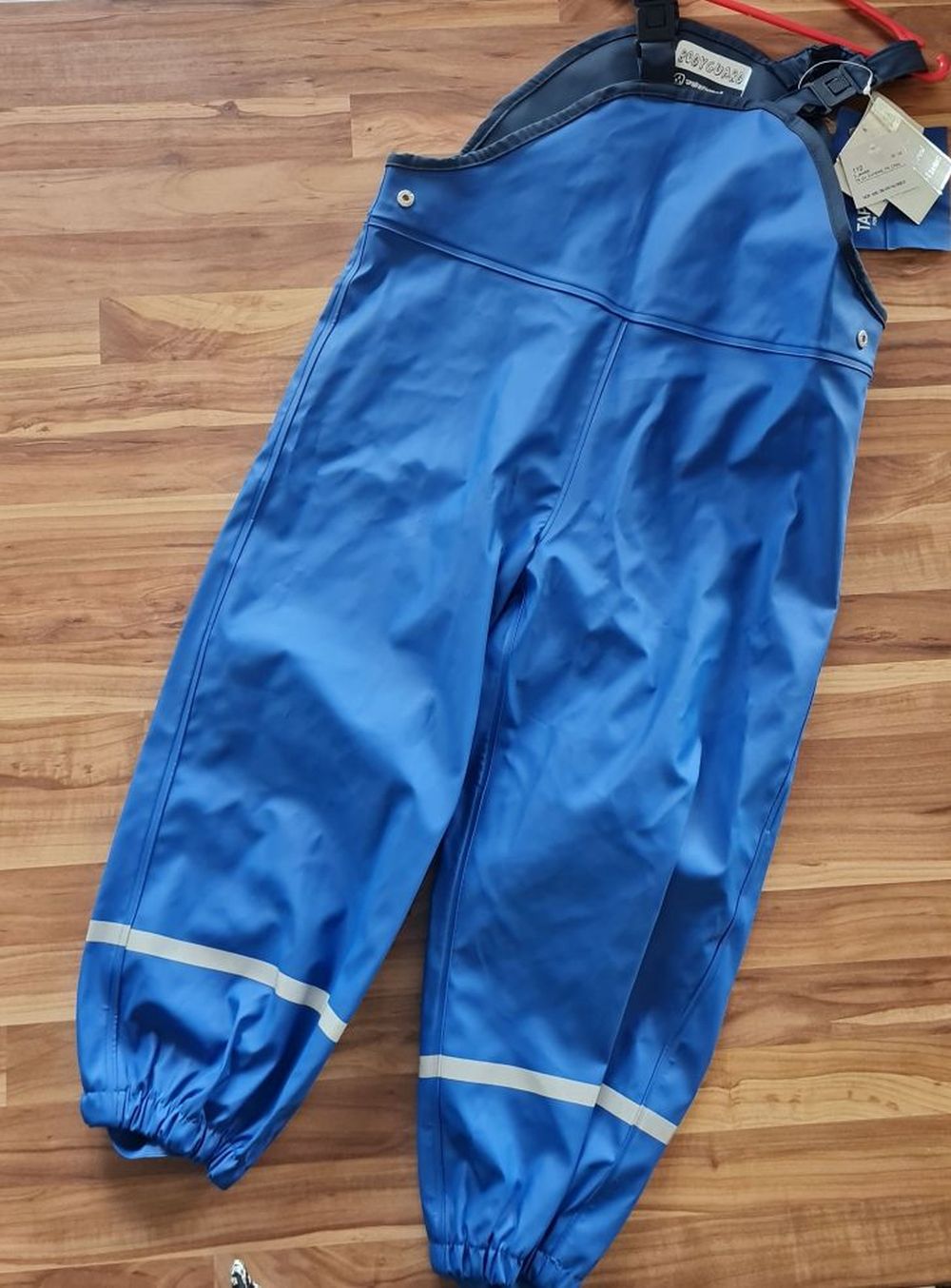 Regenhose, blau, Gr. 110, Neuware mit Etikett
