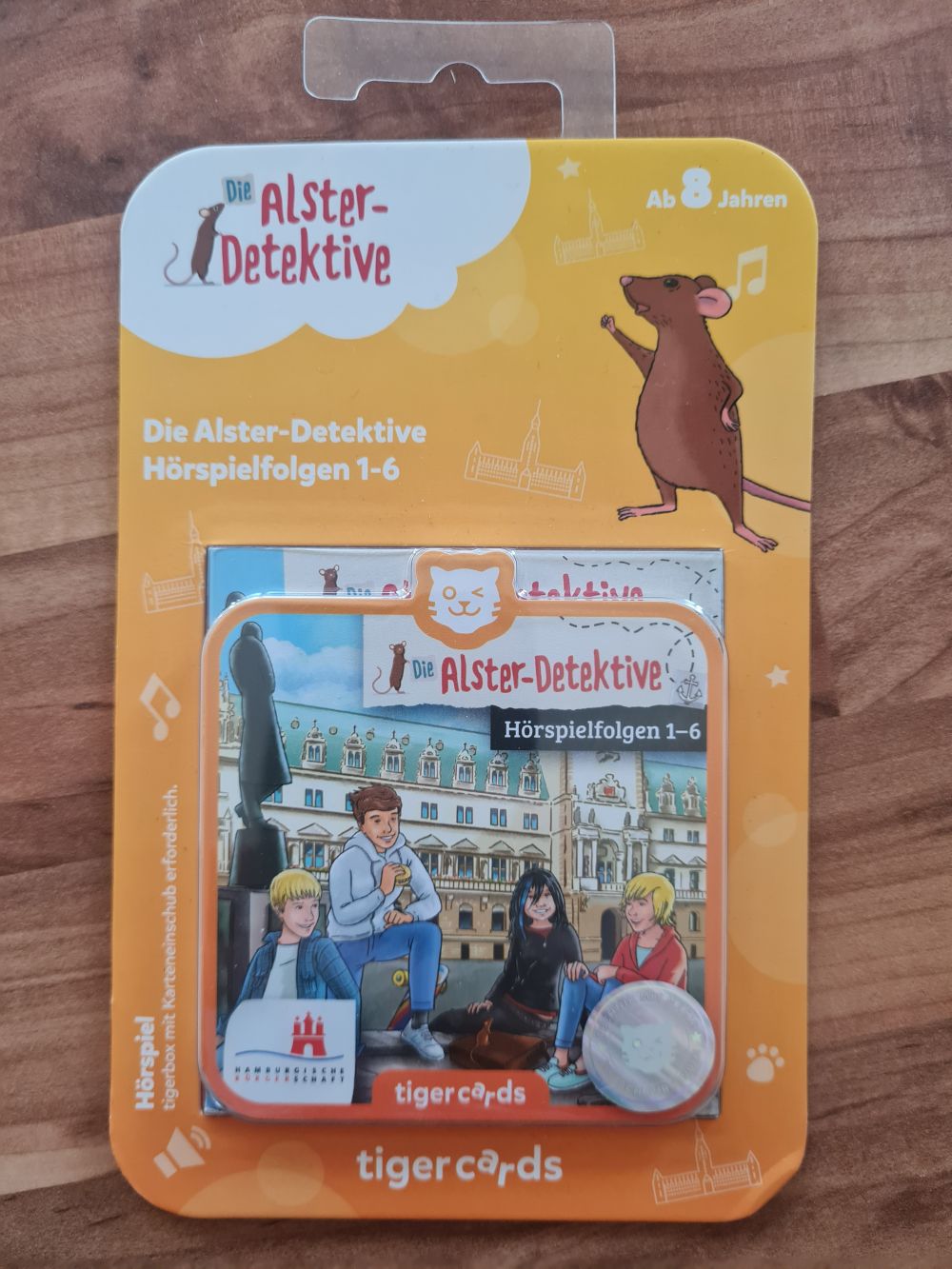 Tigercards: Die Alster-Detektive, Hörspielfolgen 1-6, Neuware