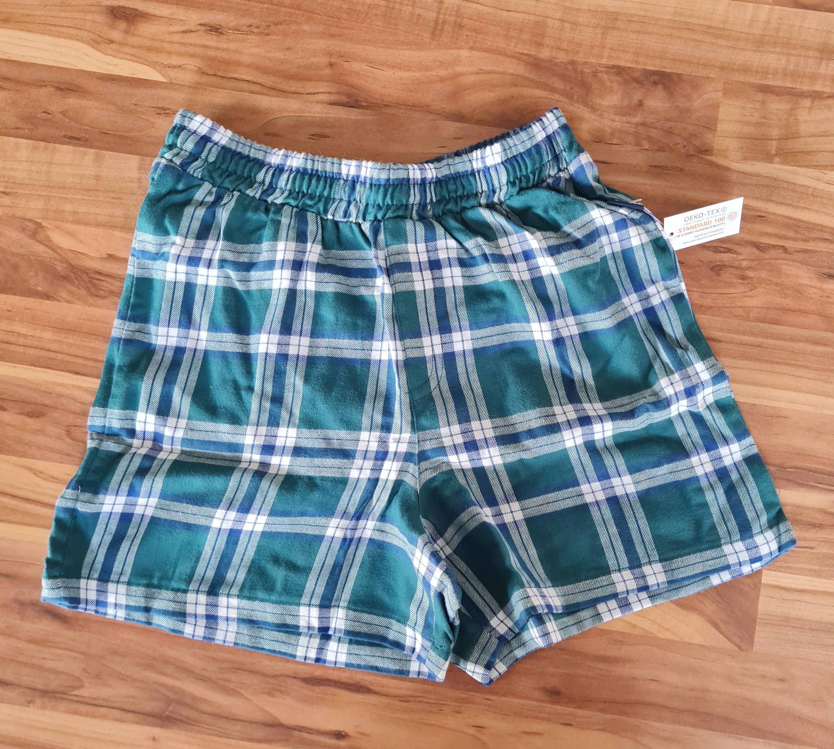 Jako-o Boxershort / kurze Pyjamahose, tannengrün, Gr. 140/146, Neuware mit Etikett