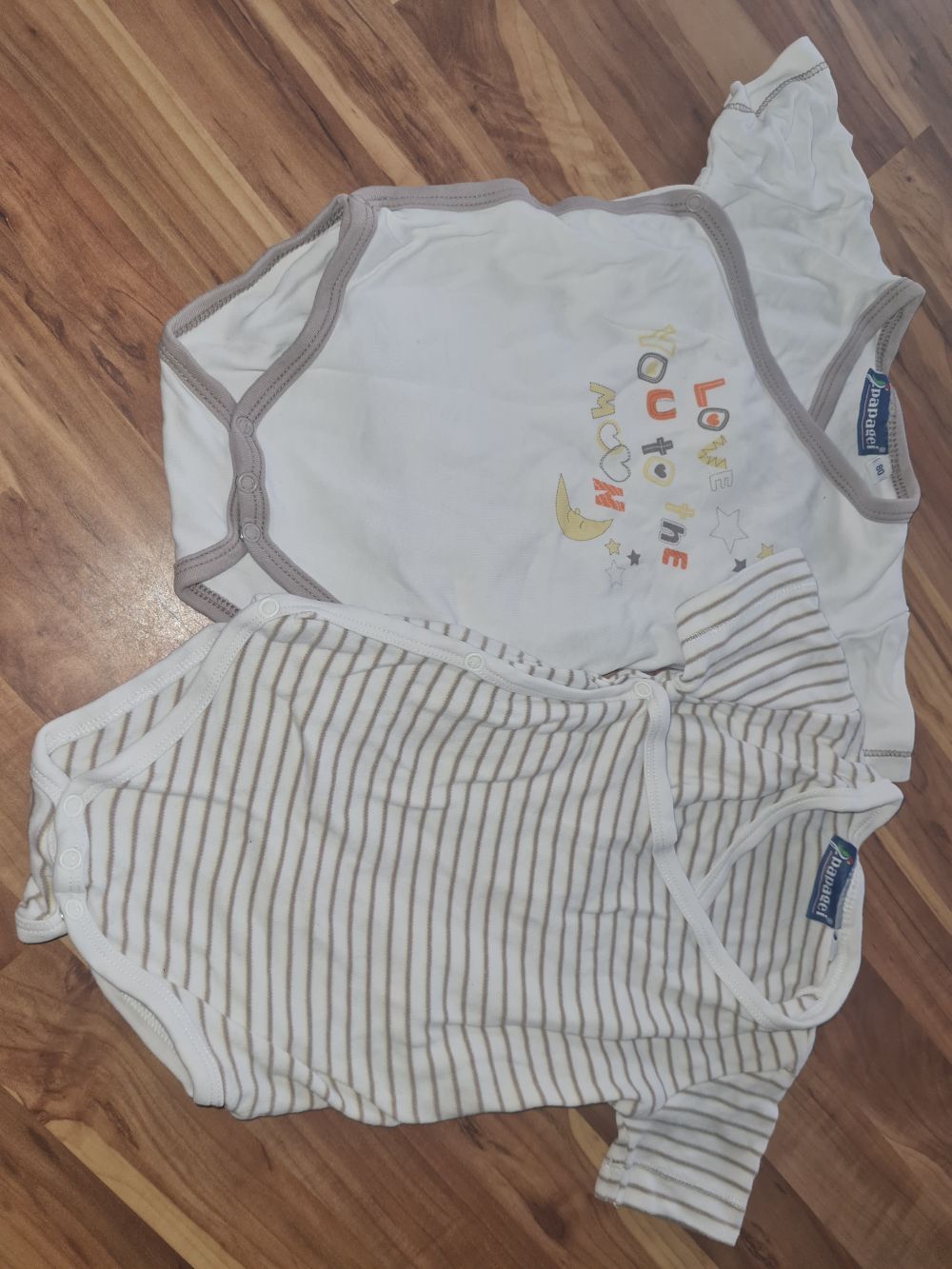 2 Wickelbodies, Gr. 80, Secondhand