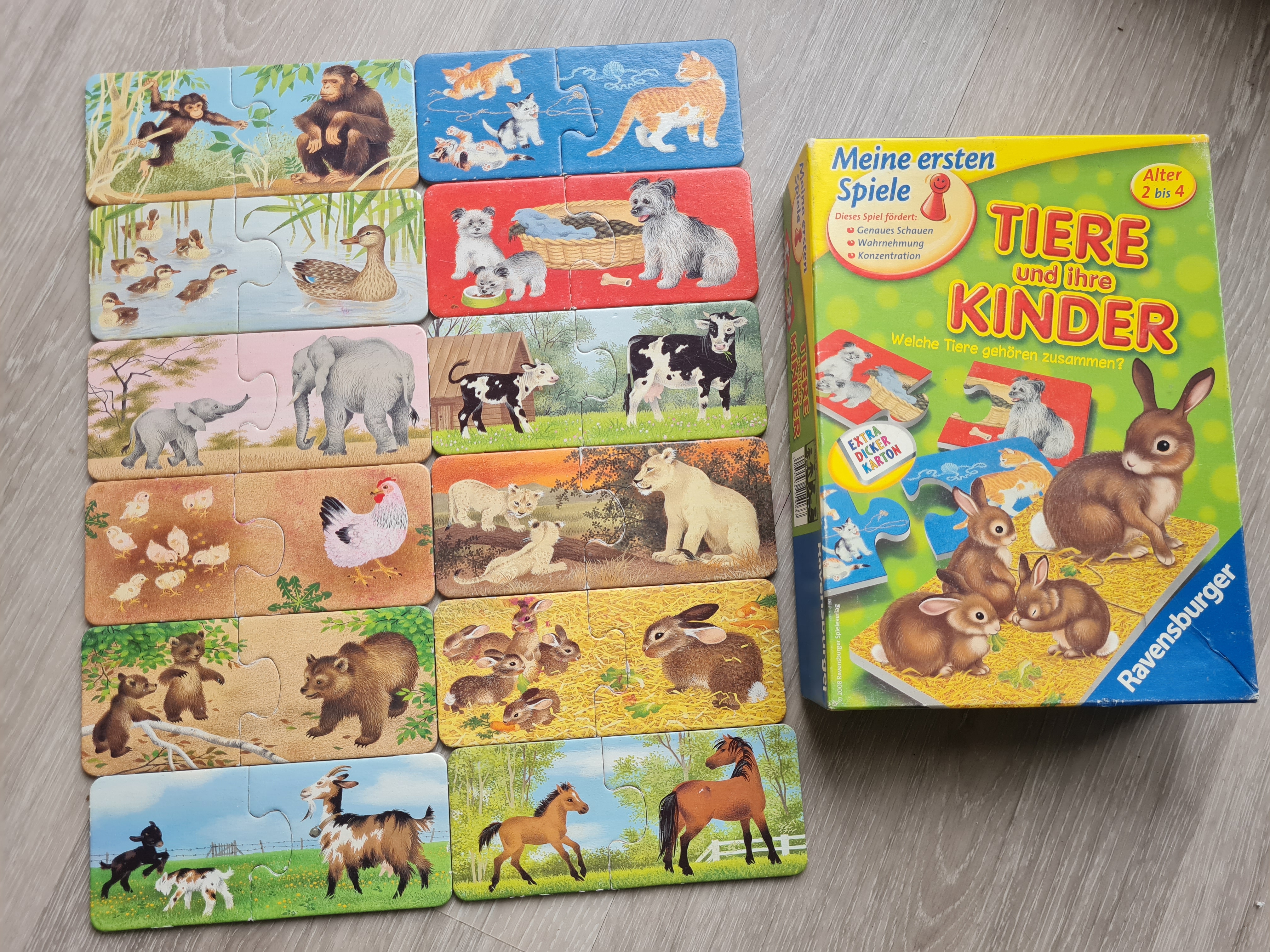 Ravensburger Tiere und ihre Kinder