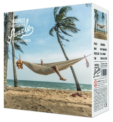 Puzzle "Strand + Hängematte", 1000 Teile, Neuware