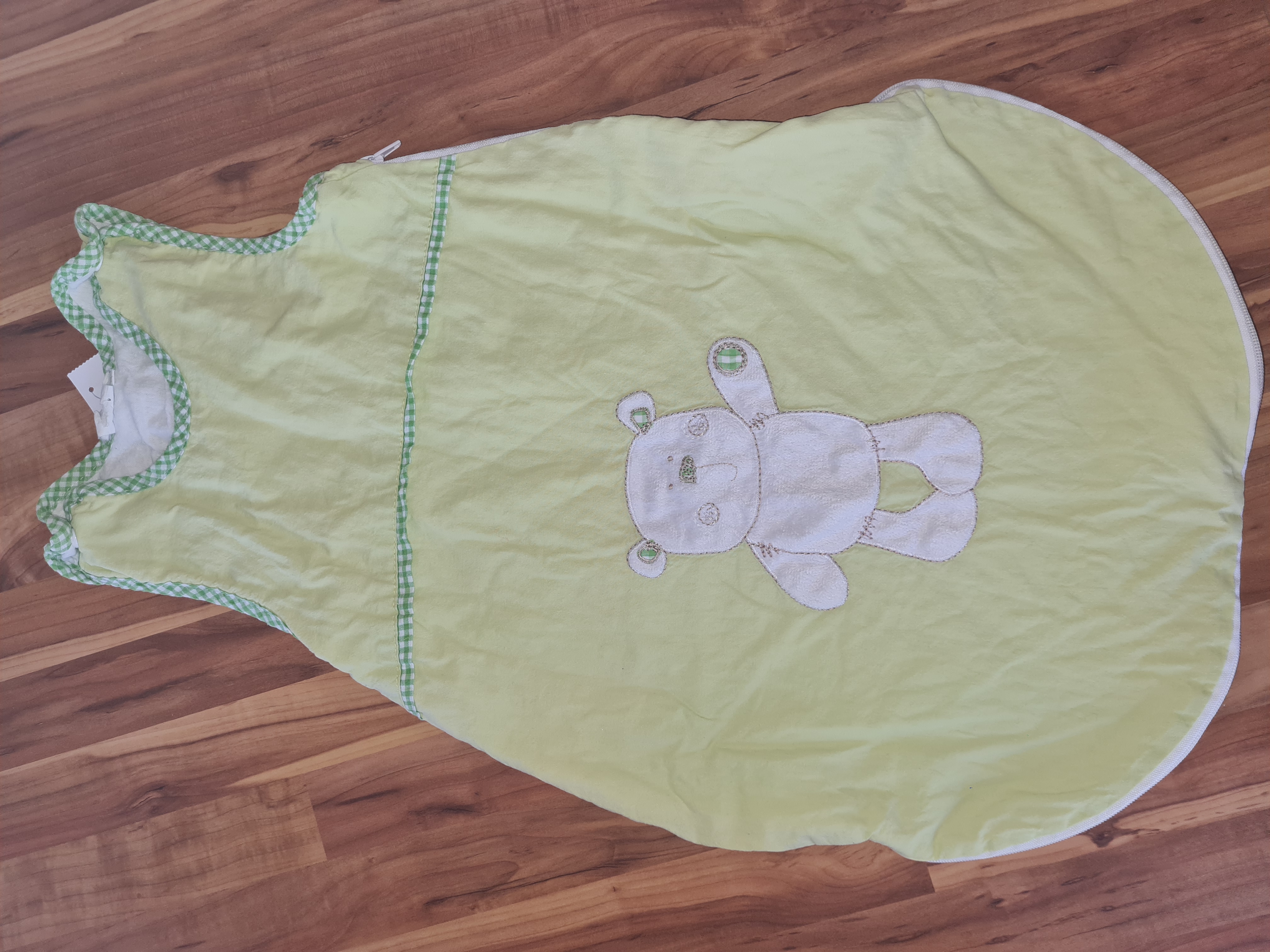 Schlafsack "Bär" 70cm, 0,5-1 Tog, Secondhand