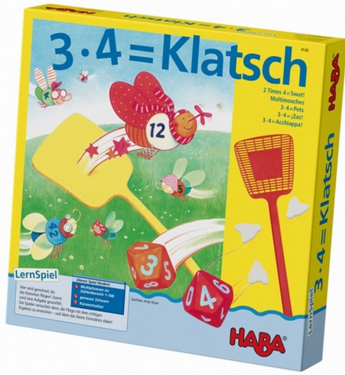 HABA 3 x 4 = Klatsch, Neuware