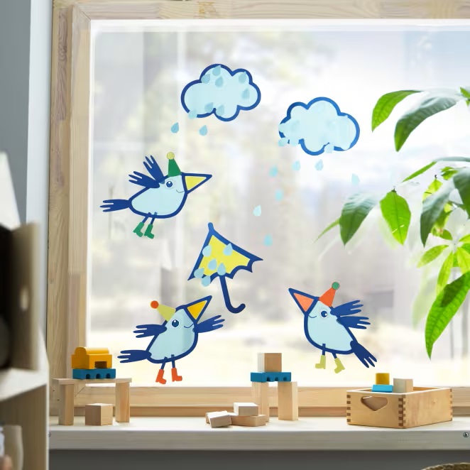 Jako-o Sachenmacher Bastelset Fensterbild Raben, Neuware