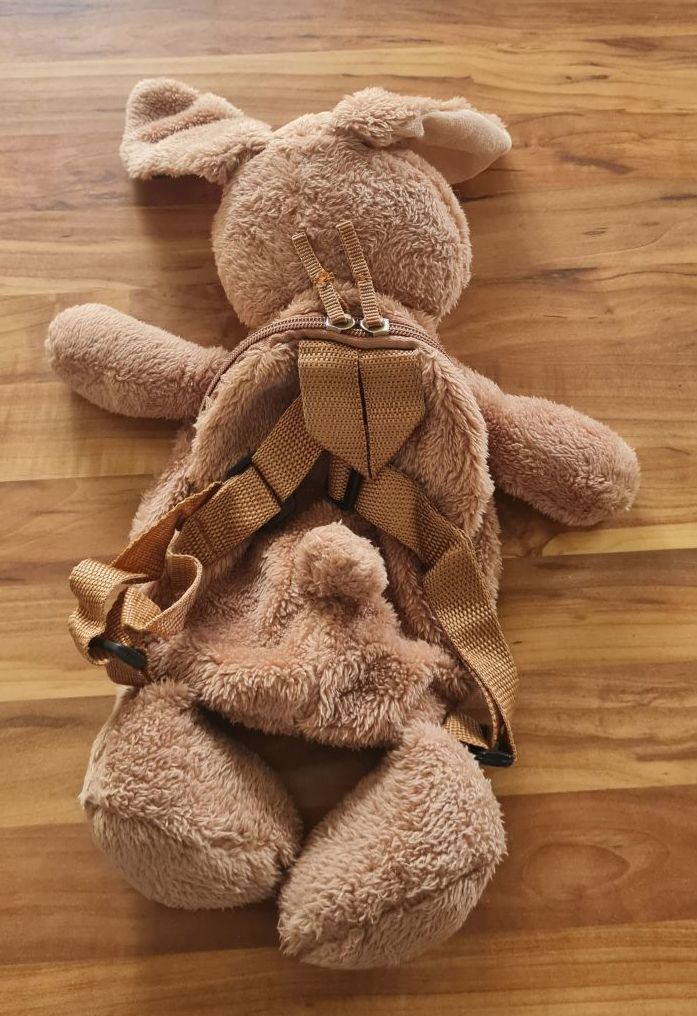 Plüschrucksack Hase, Neuware