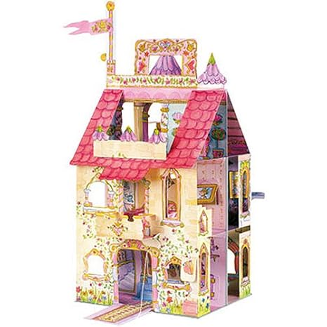 Prinzessin Lillifee - Das große Blütenschloss: Großes Pop-up-Schloss mit sechs märchenhaften Räumen. Mit Stanzfiguren, Möbel und echten Gardinen, Neuware