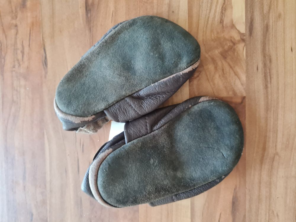Krabbelschuhe, Gr. 20, Secondhand