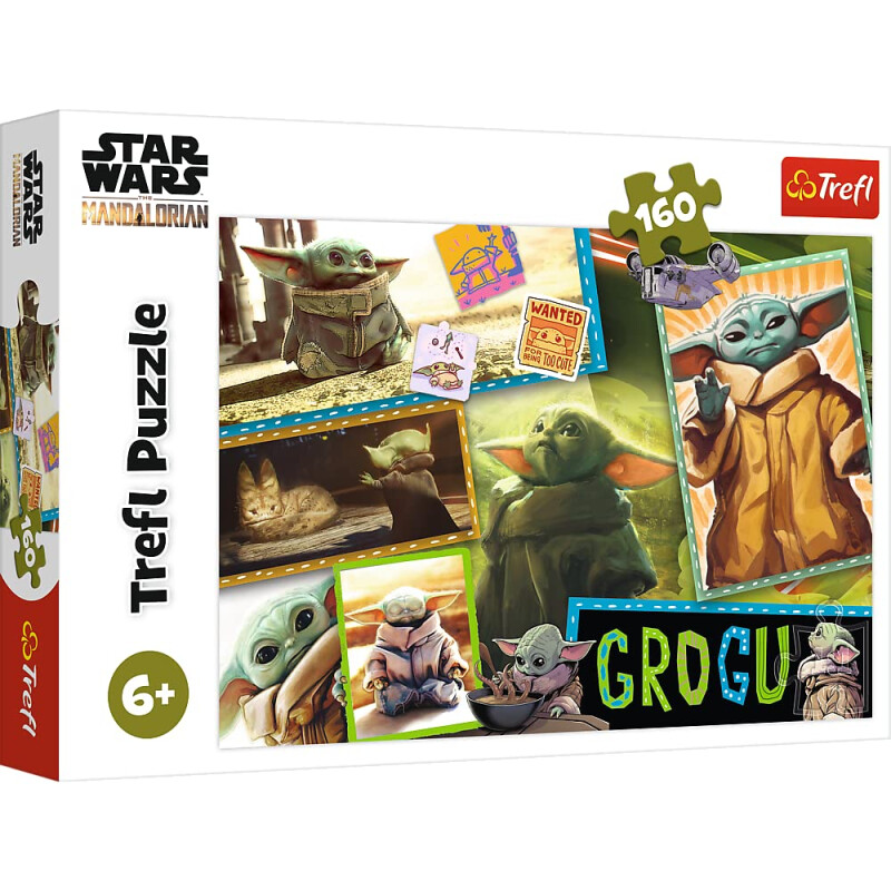 Trefl 15411 "Grogu, Star Wars The Mandalorian", 160 Teile, Neuware