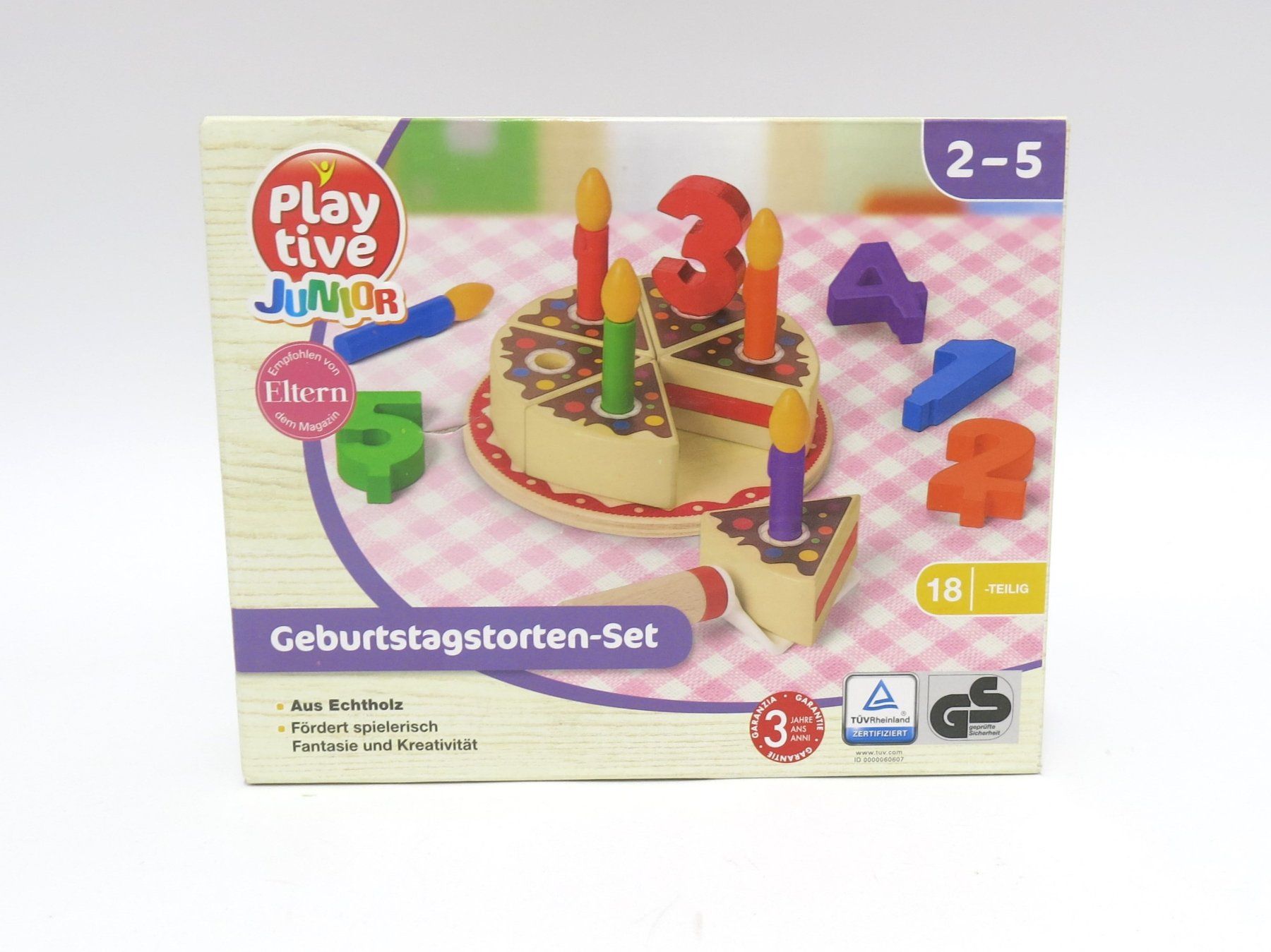 Geburtstagstorten-Set, 18tlg, Neuware