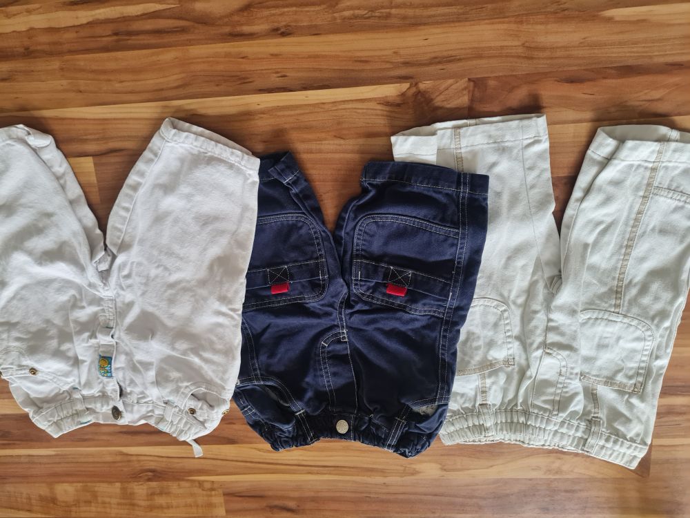 3 Hosen für Jungen, Gr. 68, Secondhand