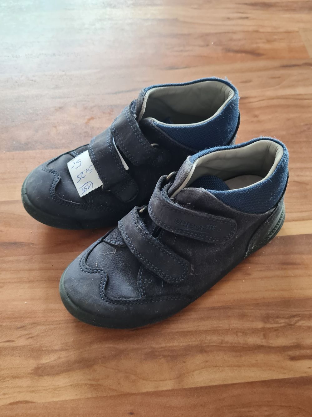 Superfit Schuhe, marineblau, Gr. 25, Secondhand