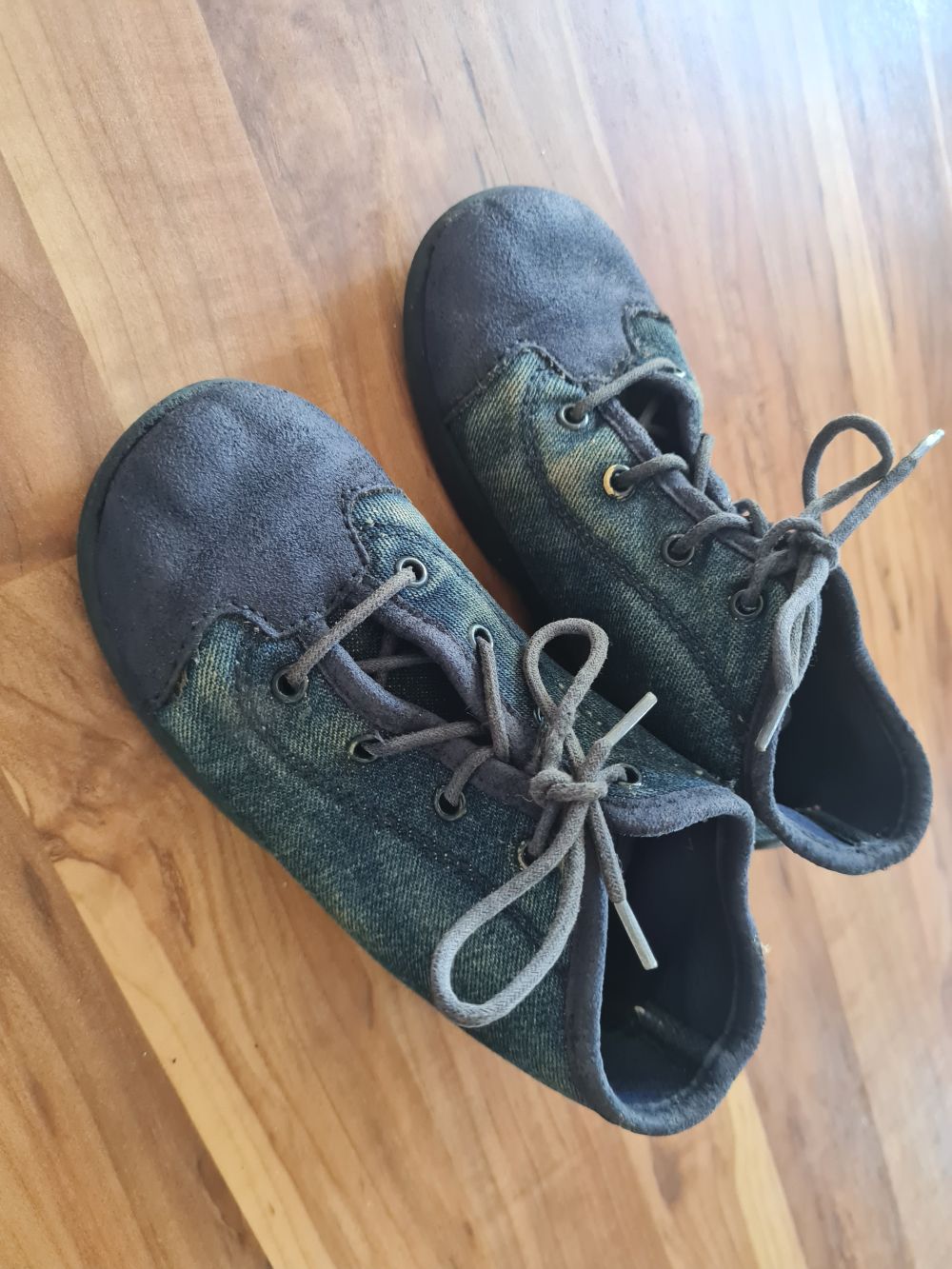 Rohde Hausschuhe, blau, Gr. 26, Secondhand