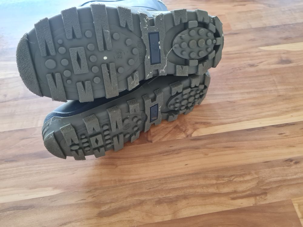 Gummistiefel, blau, Gr. 35, Secondhand