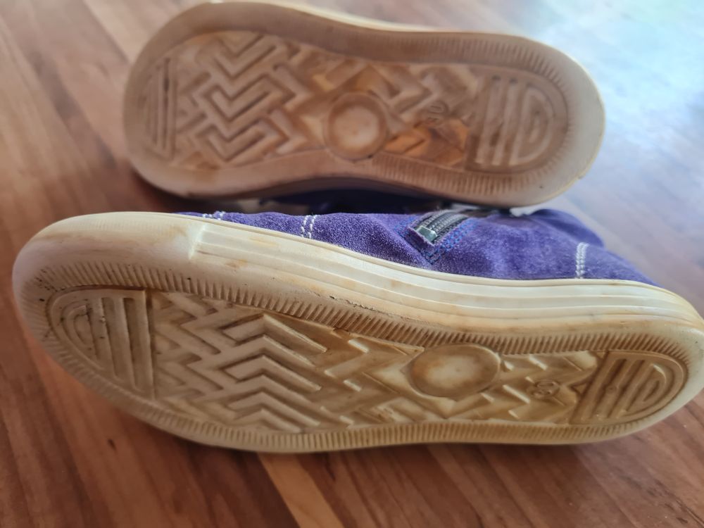Schuhe für Mädchen, lila, Gr. 30, Secondhand