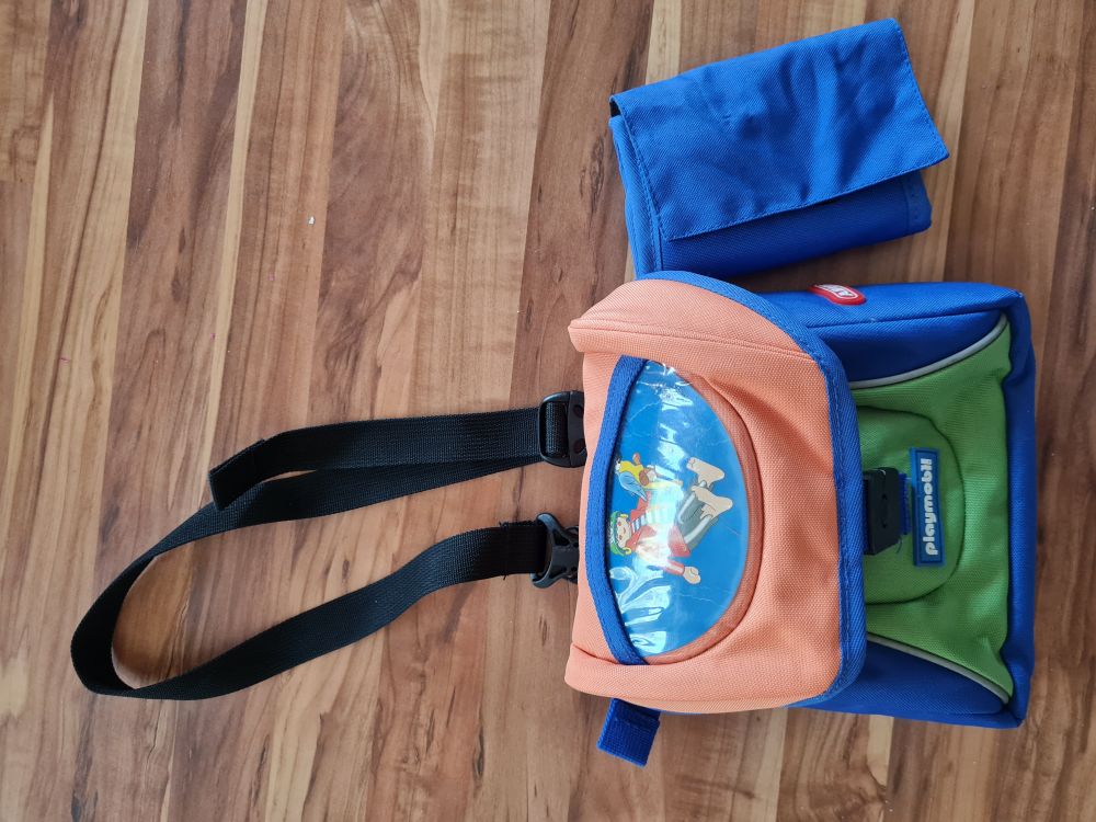 Umhängetasche / Kindergartentasche mit Portmonee "Playmobil Pirat", Secondhand