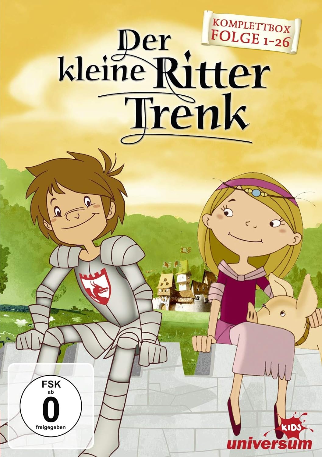 Der kleine Ritter Trenk - Komplettbox, Folge 1-26 [6 DVDs], Neuware