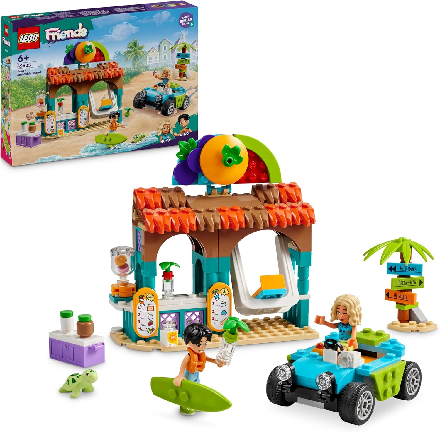 LEGO Friends 42625 Beach Smoothie Stand, Neuware