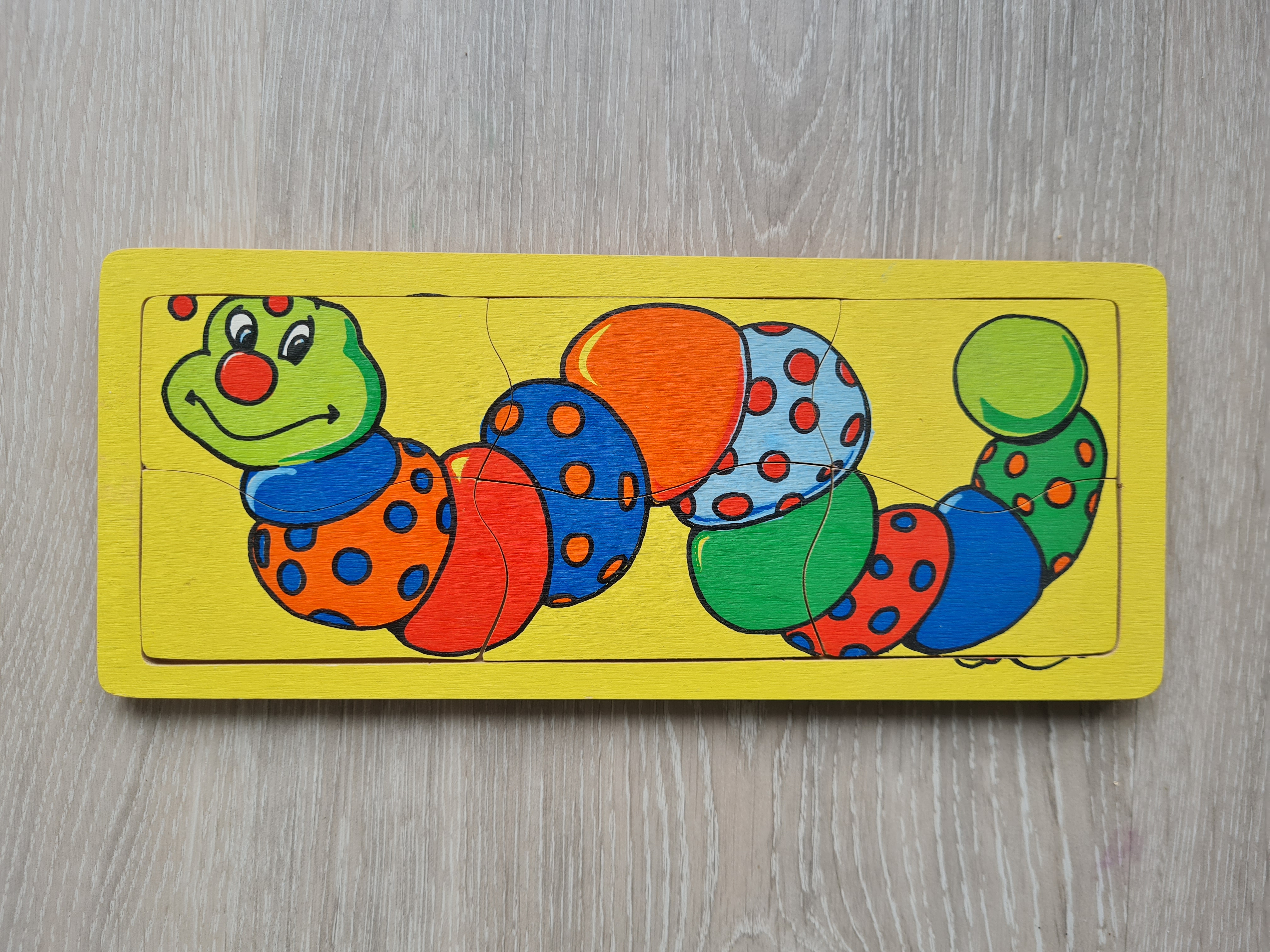 Holzpuzzle, 6-teilig