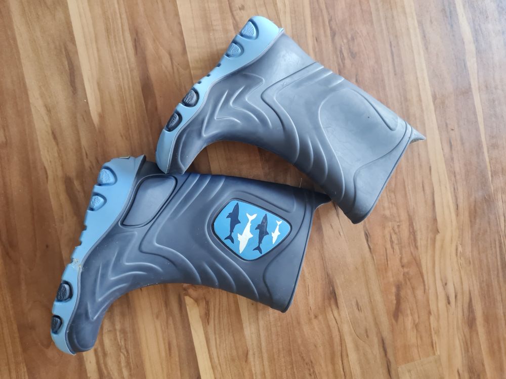 Gummistiefel, Gr. 24/25, Secondhand