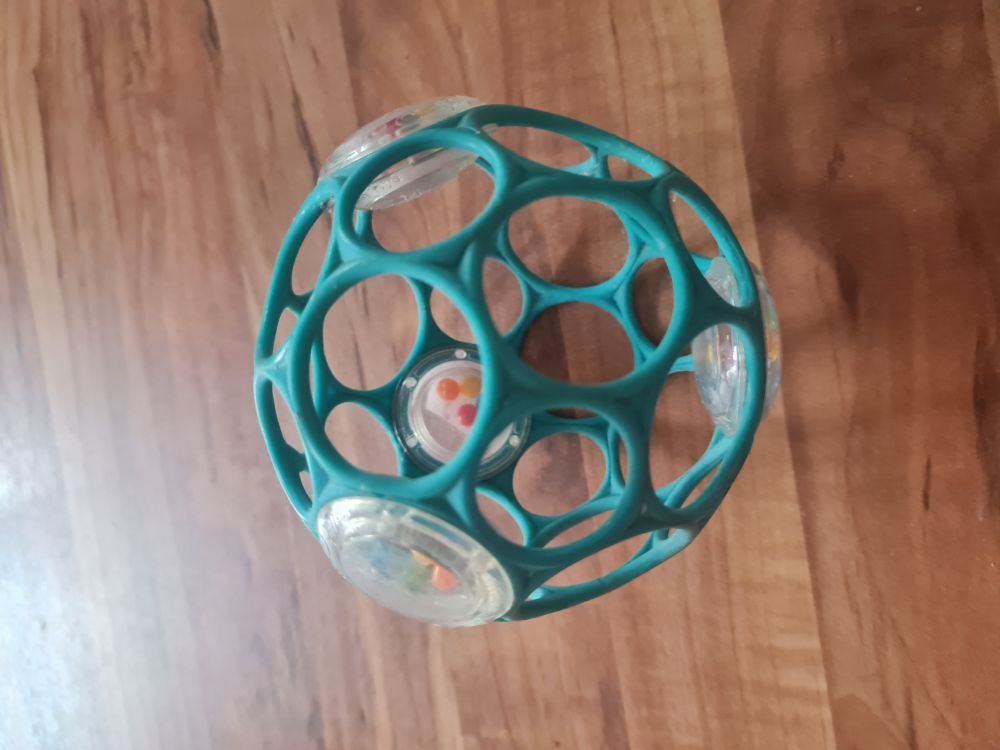 Oball mit Rassel, Secondhand