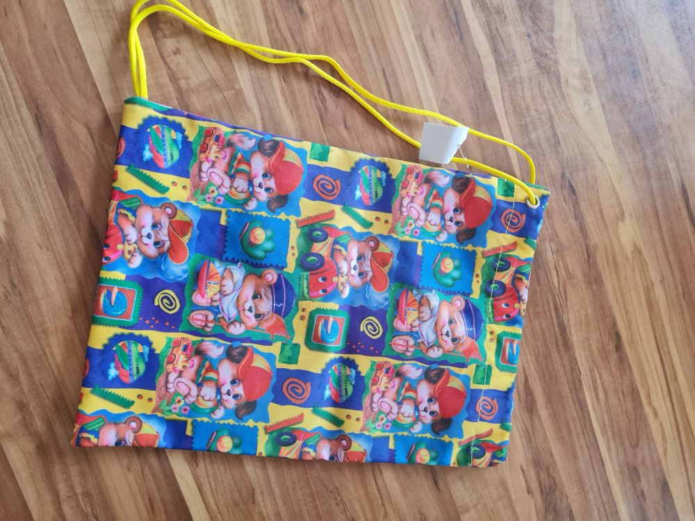 Bunter Sportbeutel, Secondhand (Neuwertiger Zustand)