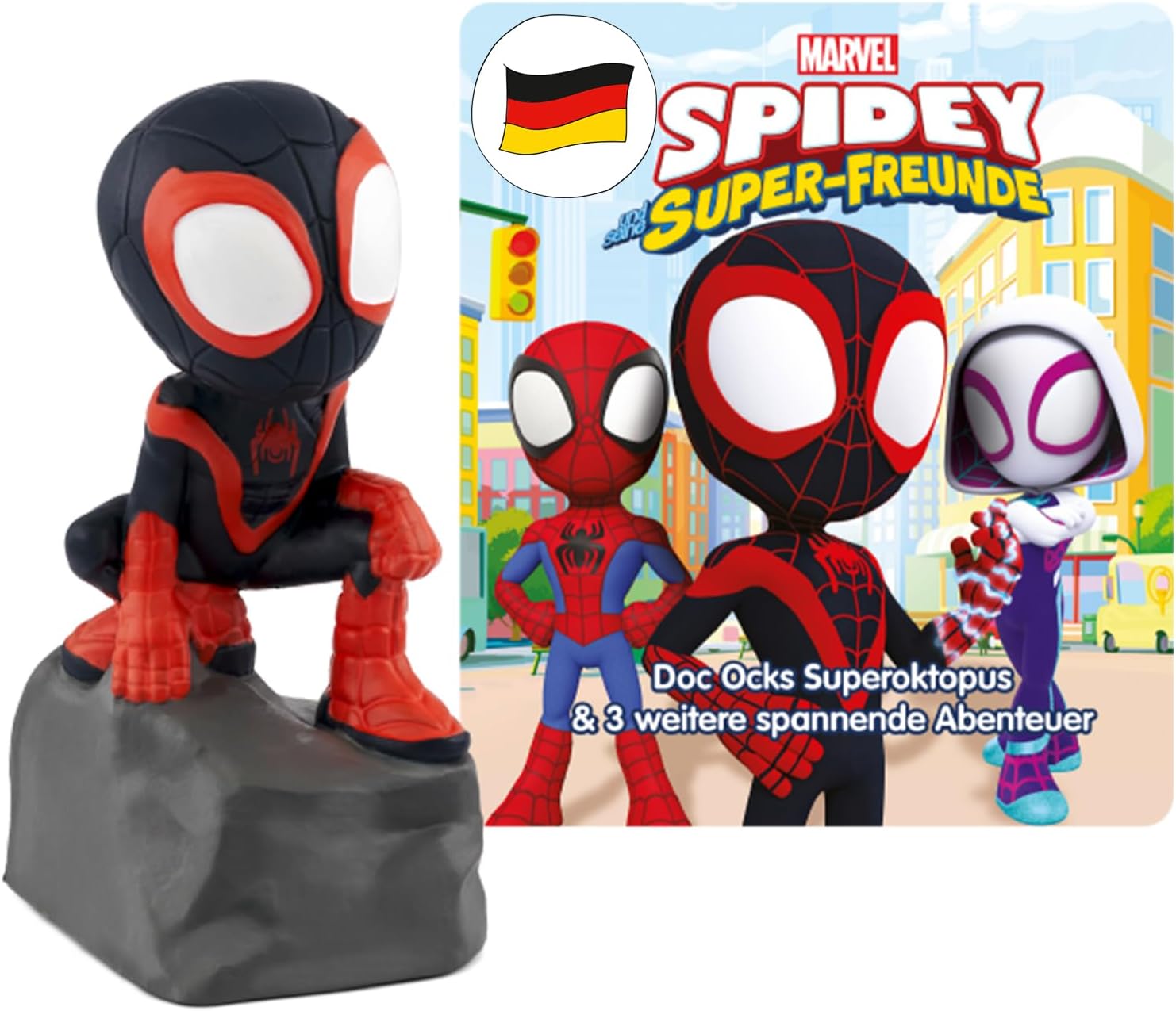 Tonies Content-Tonie Marvel Spidey und Seine Super-Freunde – Doc Ocks Superoktopus & 3 weitere spannende Abenteuer (Folge 2), Neuware