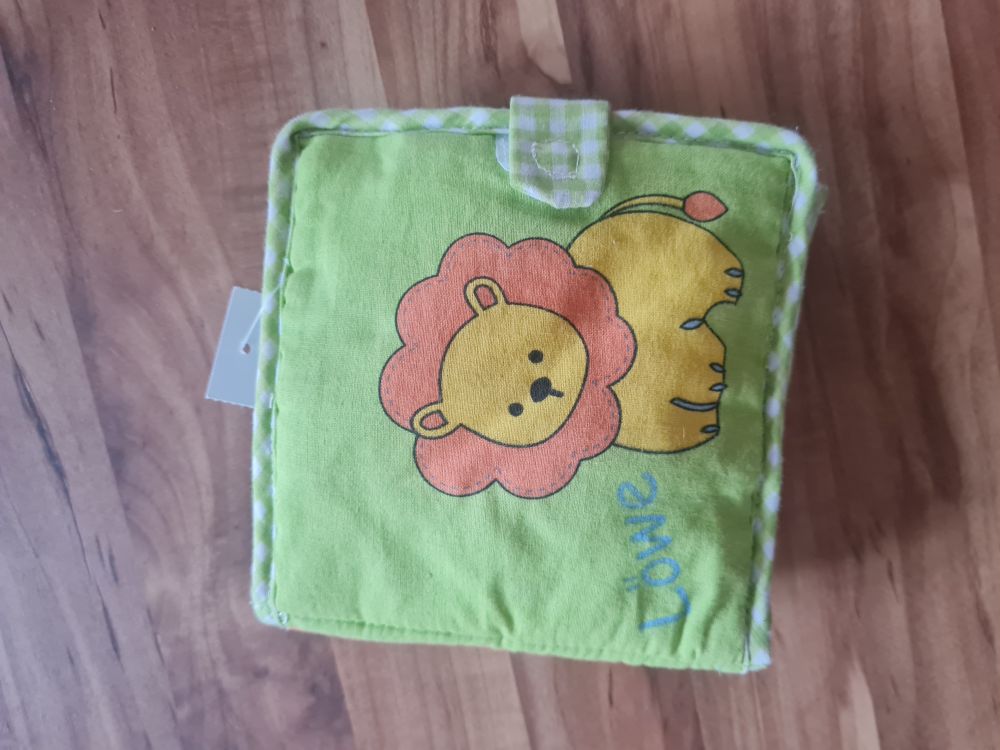 Stoffbuch "Frosch und Löwe", Secondhand