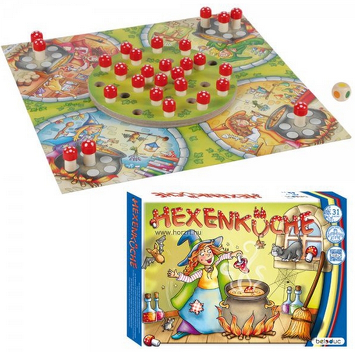 Beleduc Hexenküche - Familienspiel - 22701, Neuware
