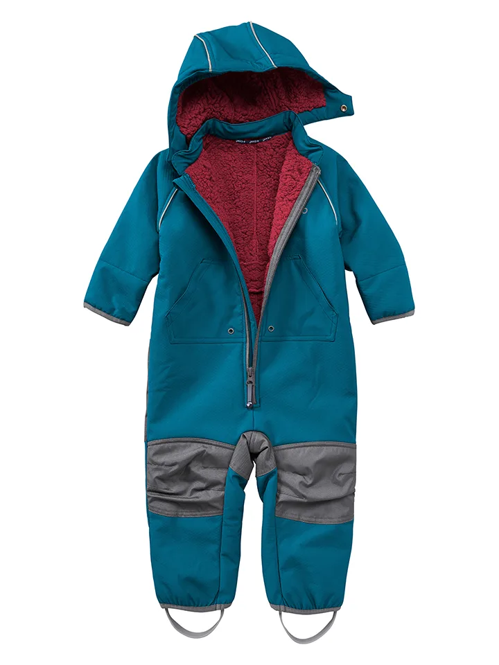 Jako-o Softshell-Overall Gr. 80/86 petrol, Neuware