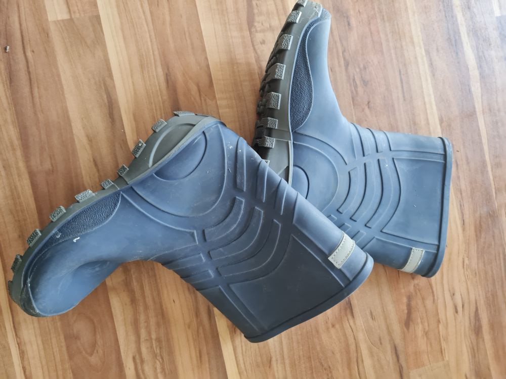 Gummistiefel, blau, Gr. 35, Secondhand