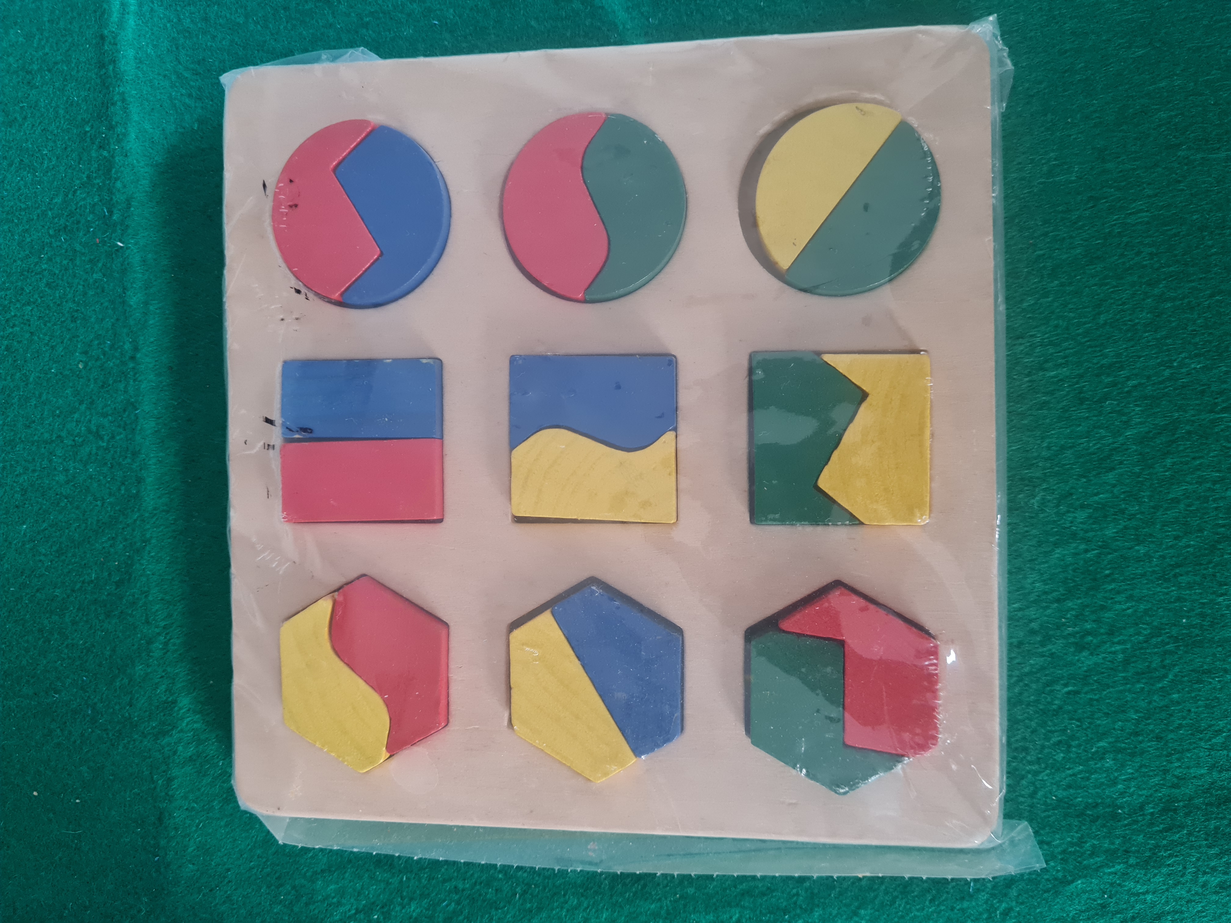 Holzpuzzle Formen