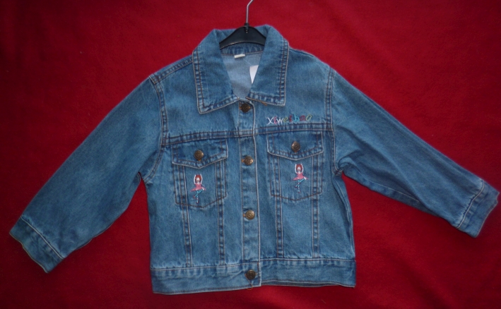 Jeansjacke ca. Gr. 86/92