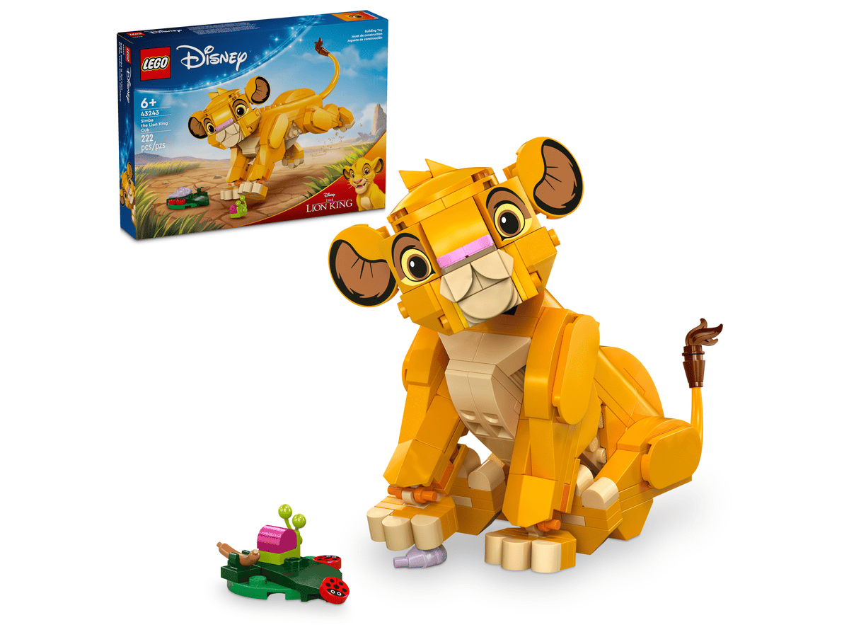 LEGO Disney König der Löwen 43243 Simba, das Löwenjunge des Königs (EOL), Neuware