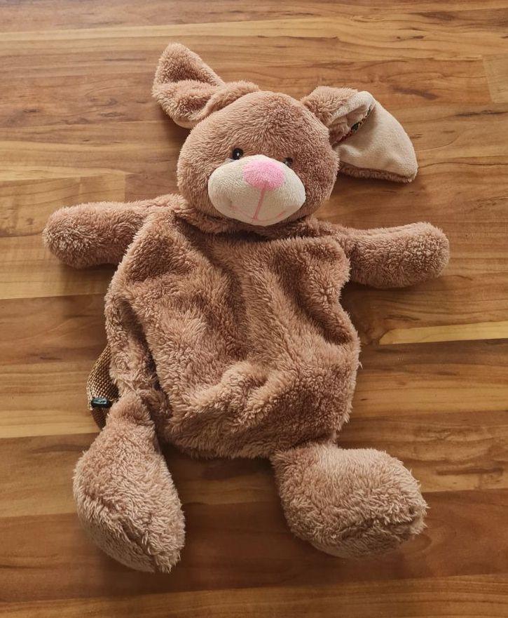 Plüschrucksack Hase, Neuware