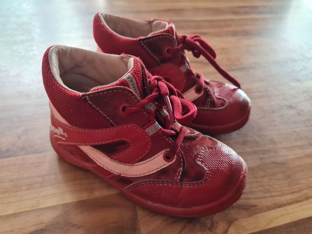 Superfit Schuhe für Mädchen, rot-rosa, Gr. 23, Secondhand