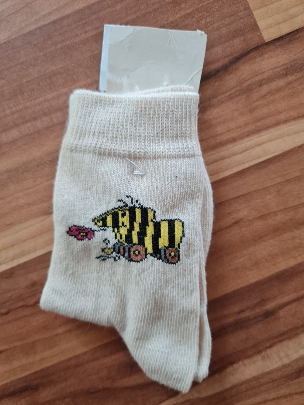 1 Paar Socken "Tigerente von Janosch", Gr. 19-22, Neuware