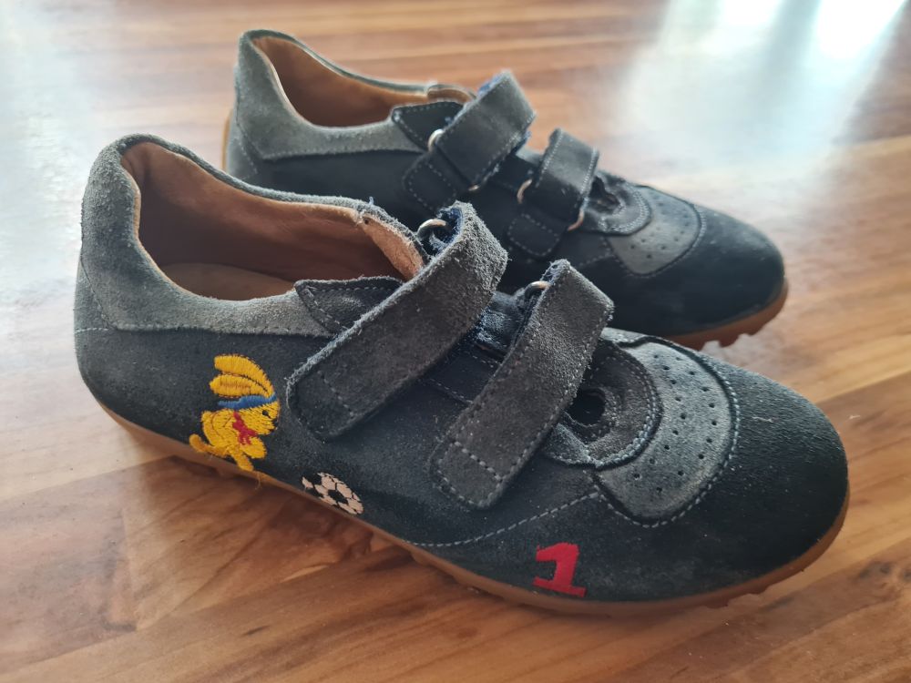 Schuhe "Felix der Hase", marineblau, Gr. 30, Secondhand