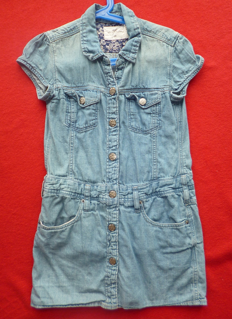 H&M Jeans-Kleid Gr. 122