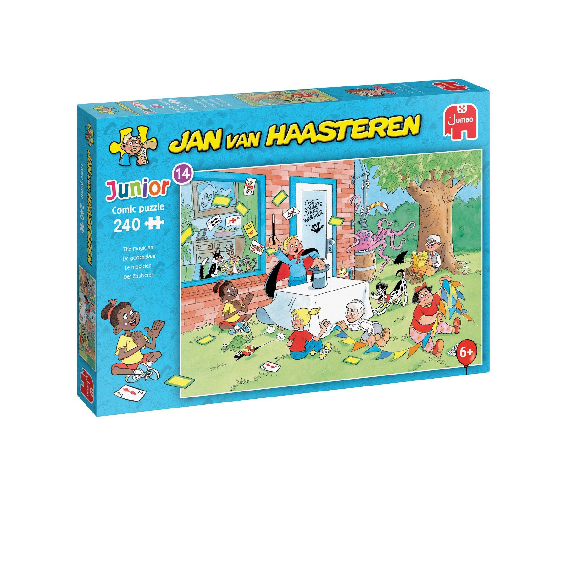 Jan Van Haasteren Junior Puzzle "Der Zauberer, 240 Teile, Neuware